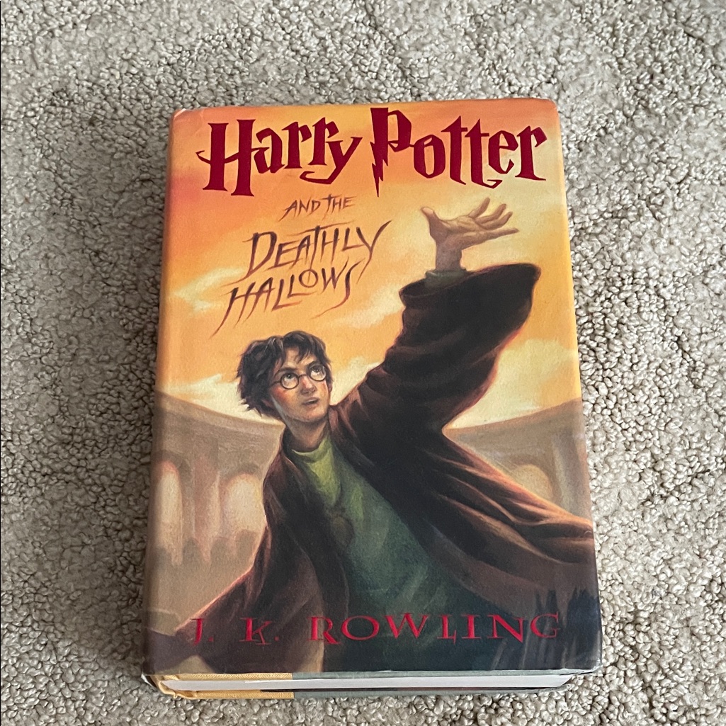 Harry Potter And The Deathly Hallows Hardcover Book